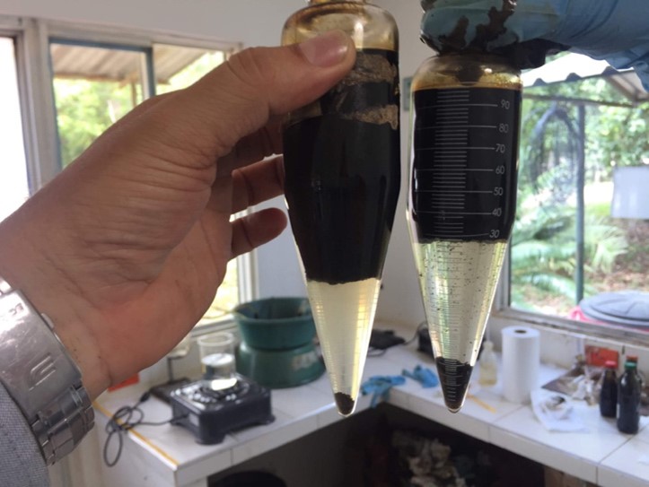 Recover valuable oil